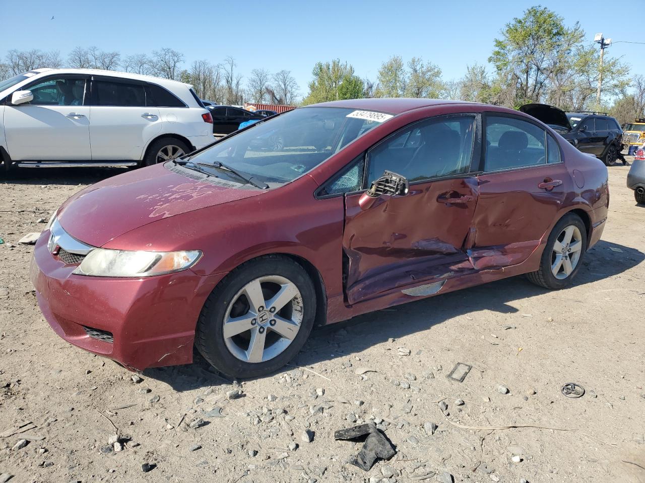 2011 Honda Civic Lx-S for Sale in Baltimore, MD - Side