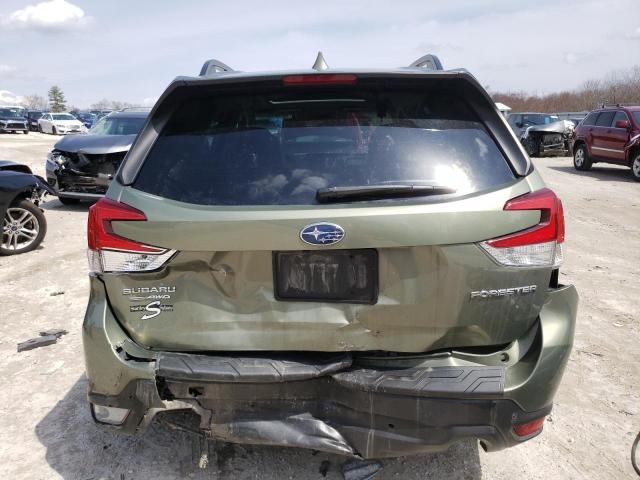  SUBARU FORESTER 2021 Зеленый
