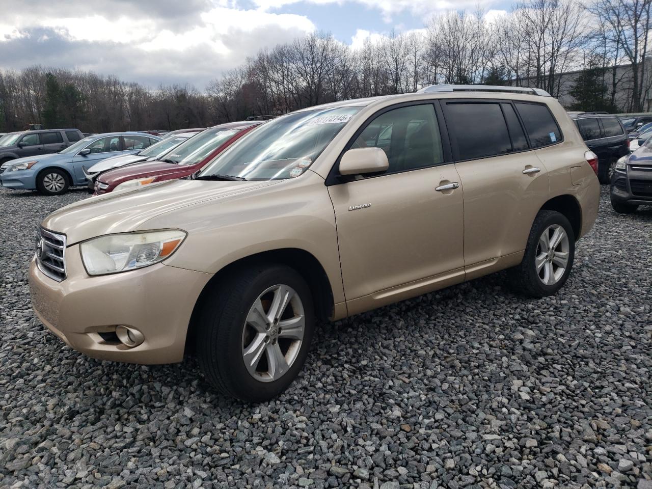 2008 Toyota Highlander Limited იყიდება North Billerica-ში, MA - Front End