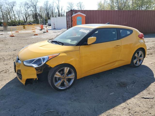  HYUNDAI VELOSTER 2016 Żółty