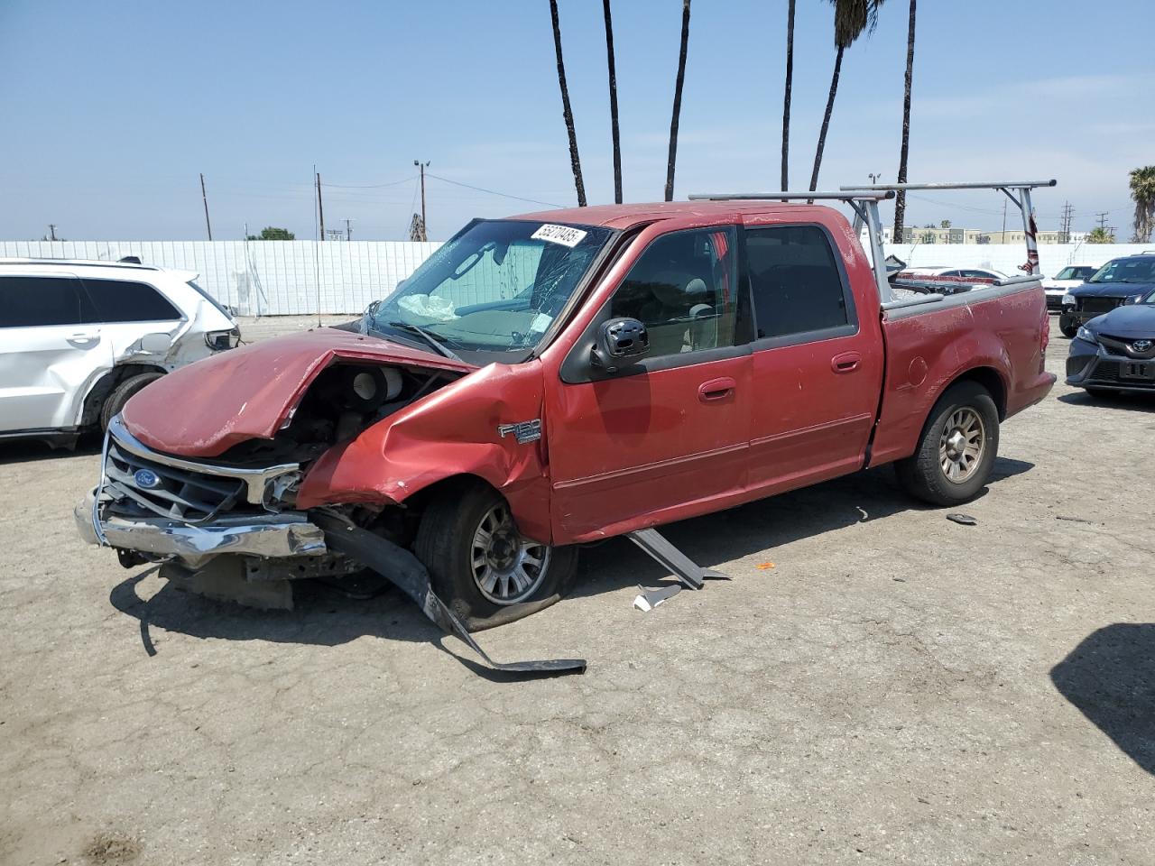 2002 Ford F150 Supercrew იყიდება Van Nuys-ში, CA - All Over