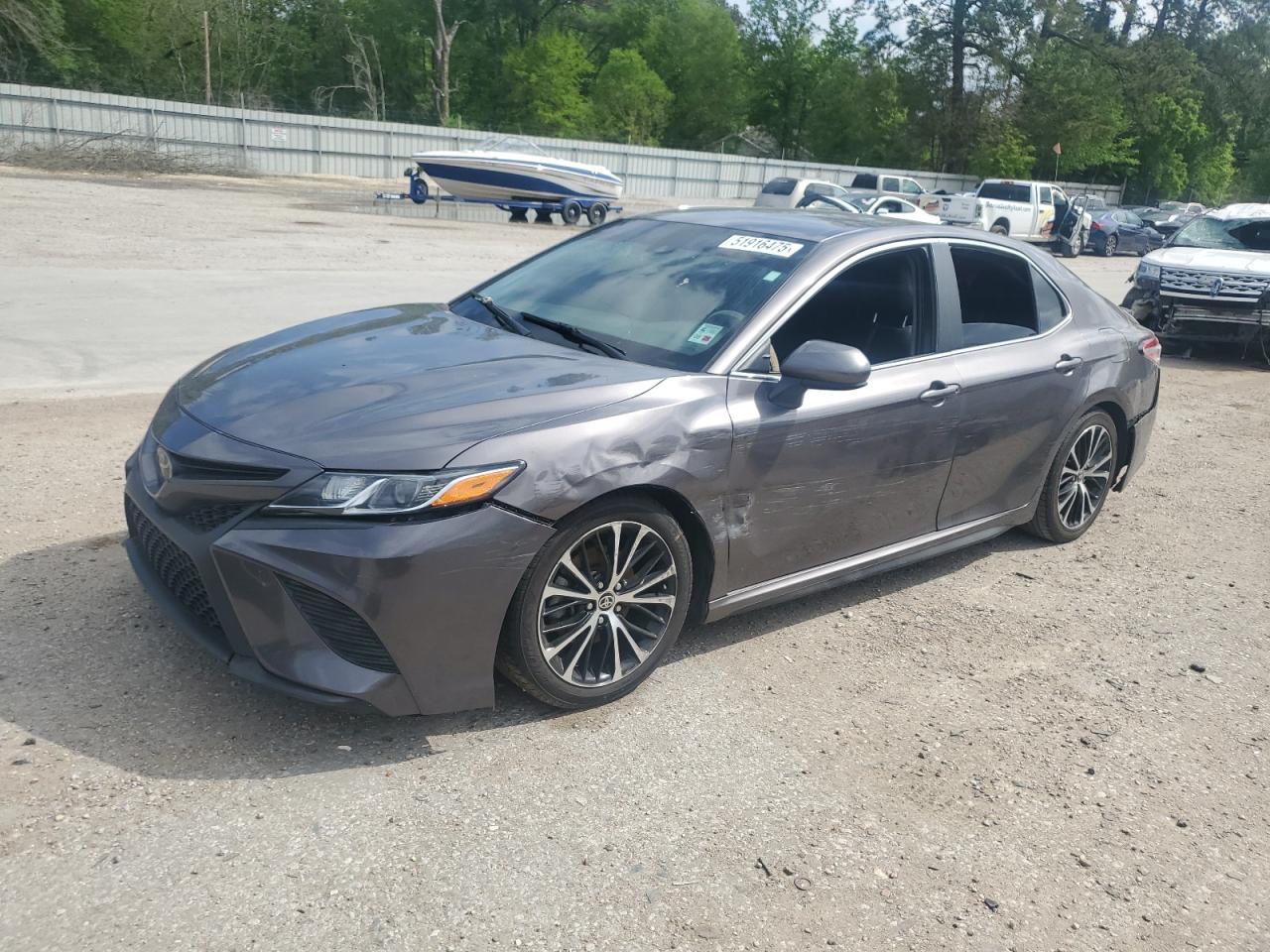2020 Toyota Camry Se de vânzare în Greenwell Springs, LA - Water/Flood