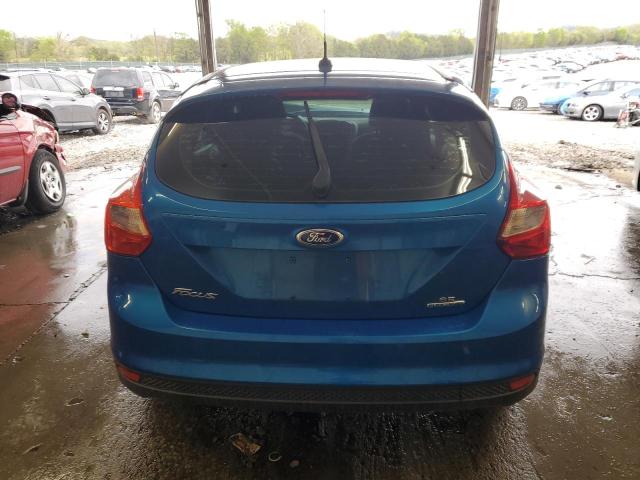 Hatchbacks FORD FOCUS 2012 Granatowy
