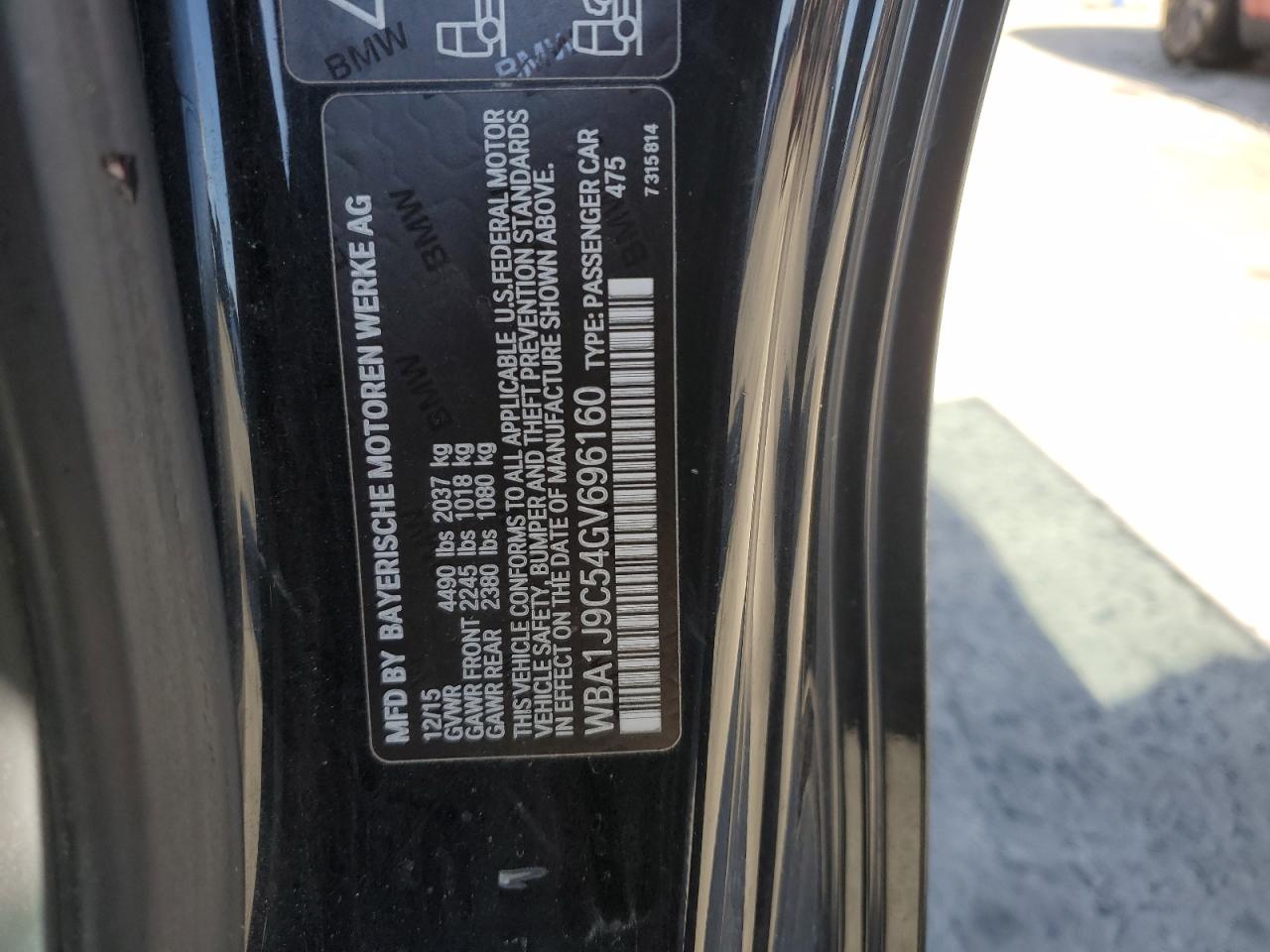 2016 BMW M235Xi VIN: WBA1J9C54GV696160 Lot: 52317365