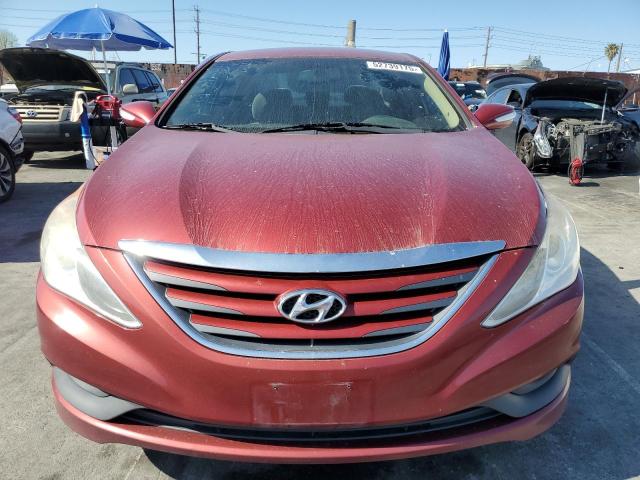  HYUNDAI SONATA 2014 Червоний
