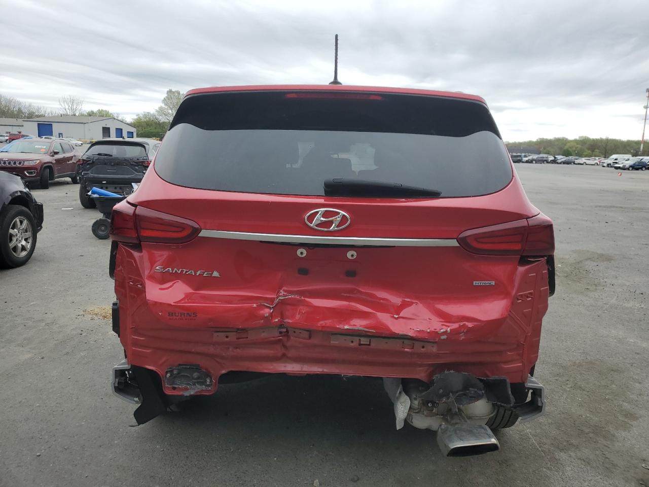 2020 Hyundai Santa Fe Se VIN: 5NMS2CAD5LH221782 Lot: 53748725