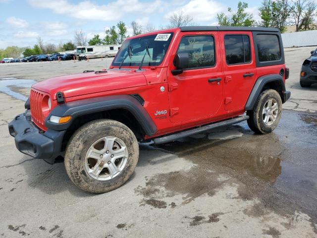  JEEP WRANGLER 2019 Czerwony