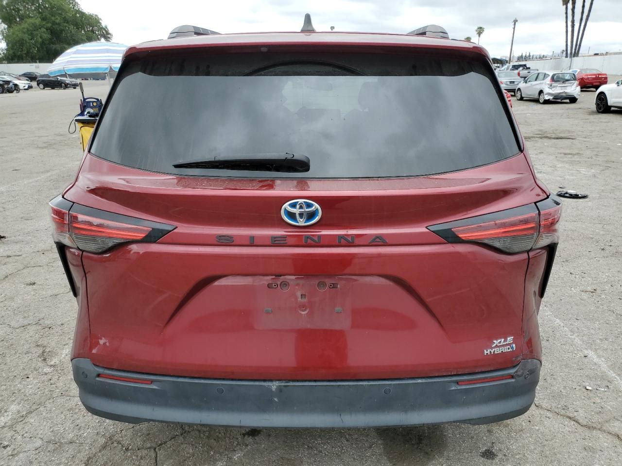 2021 Toyota Sienna Xle VIN: 5TDJRKEC3MS008587 Lot: 53469445