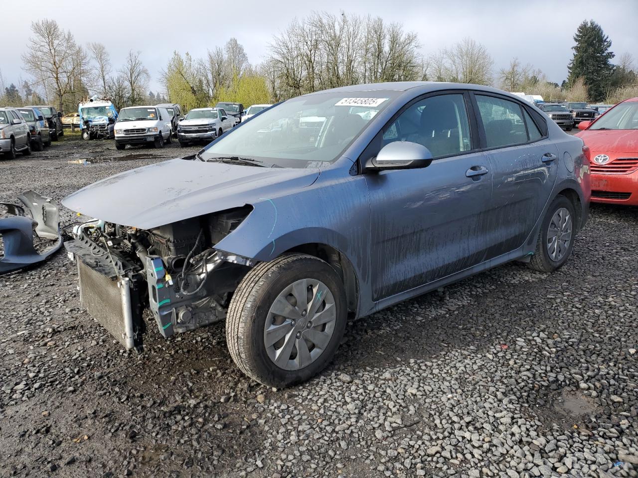 2020 Kia Rio Lx en Venta en Portland, OR - Front End