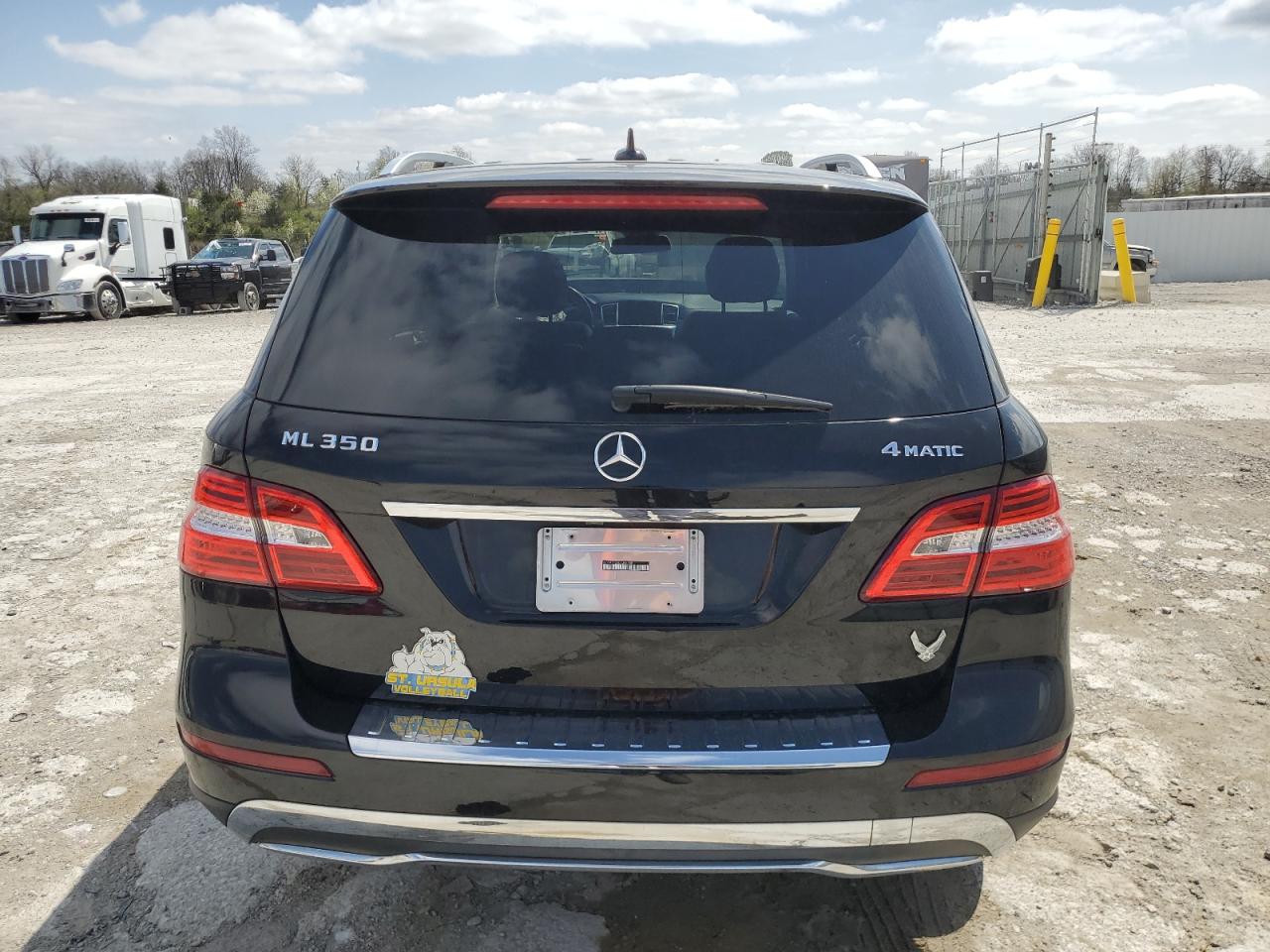 2014 Mercedes-Benz Ml 350 4Matic VIN: 4JGDA5HBXEA342358 Lot: 51053215