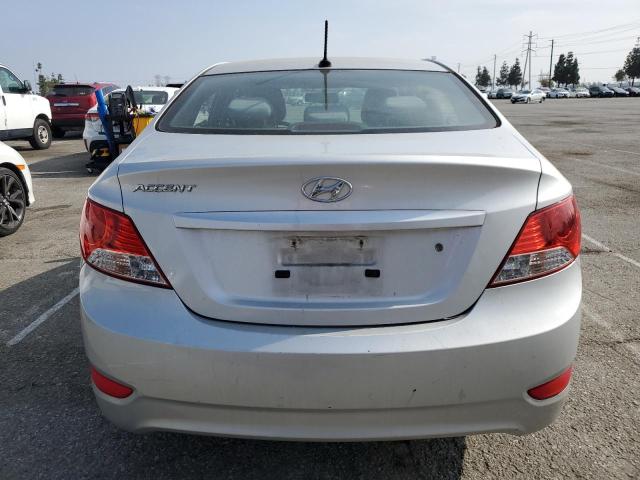  HYUNDAI ACCENT 2014 Серебристый