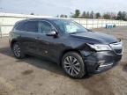 2016 Acura Mdx Technology للبيع في Pennsburg، PA - Front End