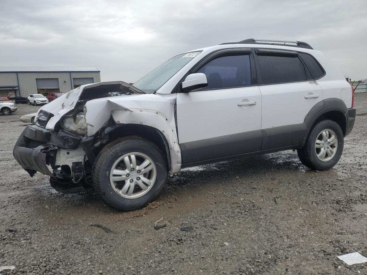 2007 Hyundai Tucson Se na sprzedaż w Earlington, KY - Front End