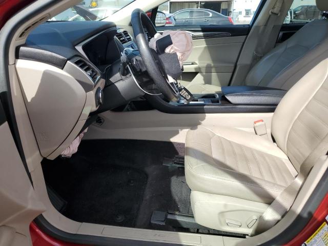  FORD FUSION 2017 Red