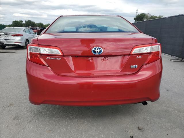  TOYOTA CAMRY 2014 Czerwony