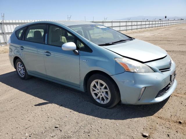  TOYOTA PRIUS 2013 Turquoise