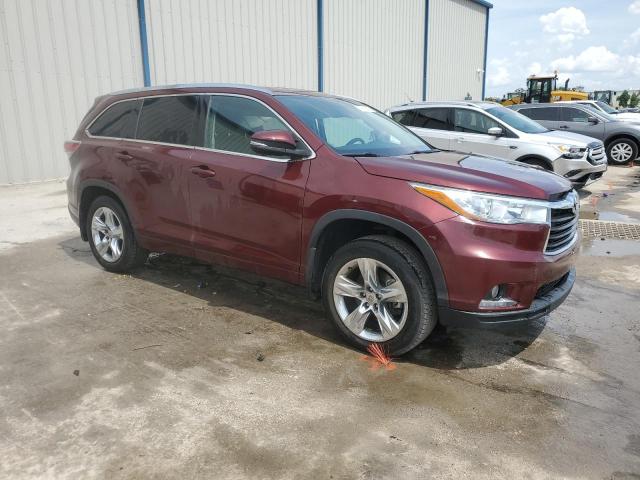  TOYOTA HIGHLANDER 2014 Бургунді