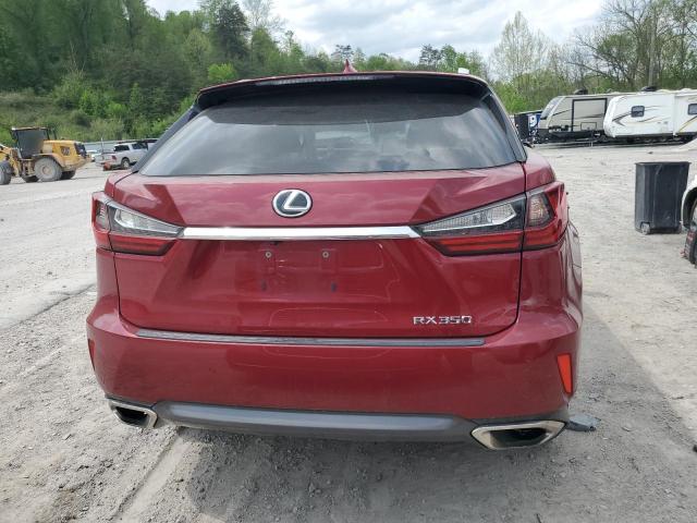  LEXUS RX350 2019 Red