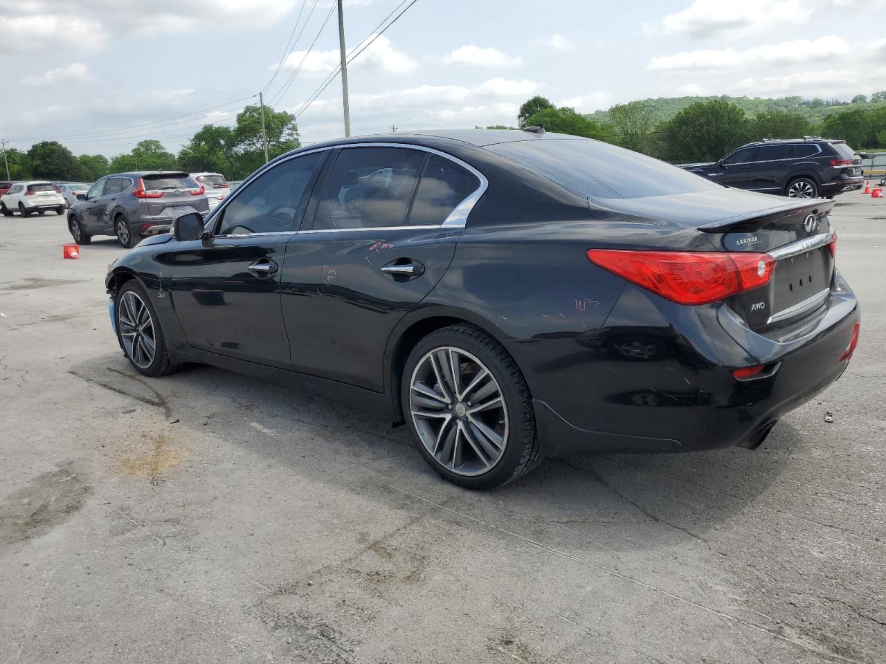 2016 Infiniti Q50 Premium VIN: JN1EV7ARXGM343546 Lot: 54858165