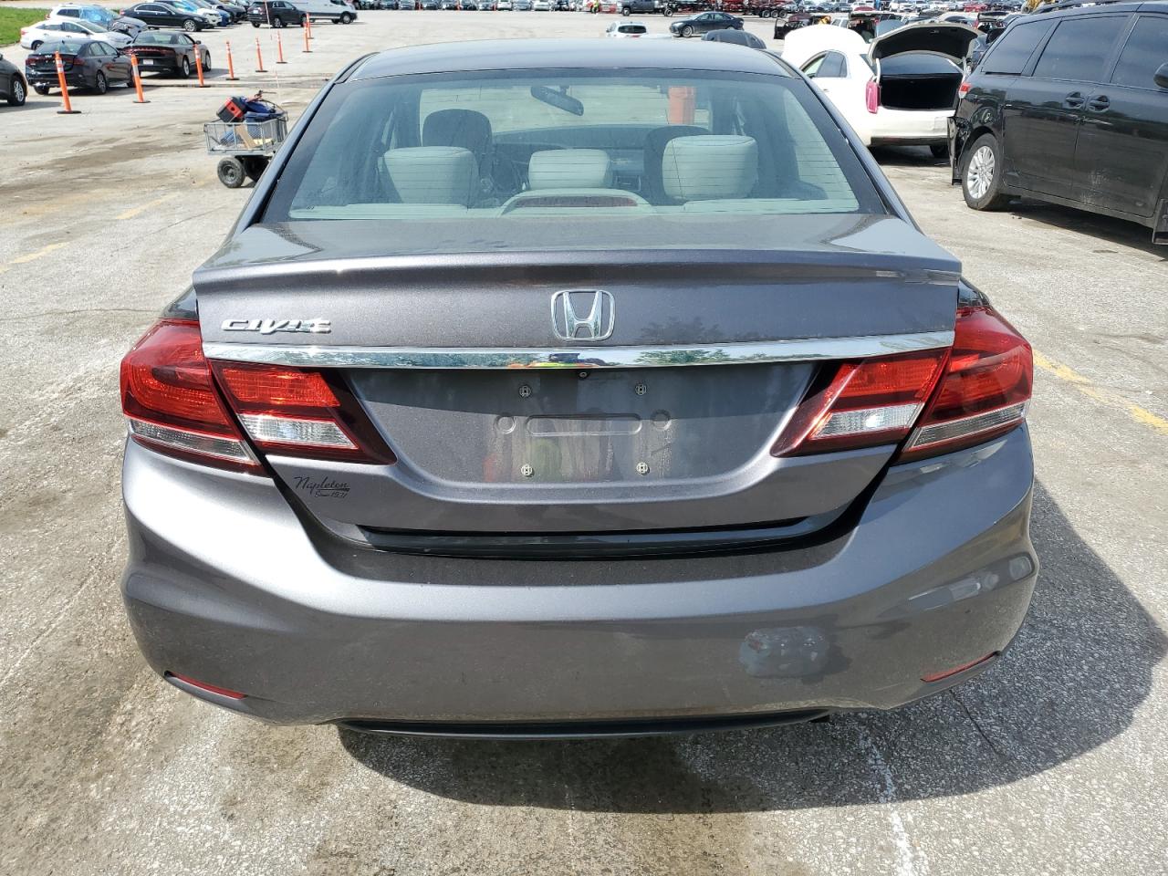 2014 Honda Civic Lx VIN: 19XFB2F5XEE008527 Lot: 54143495