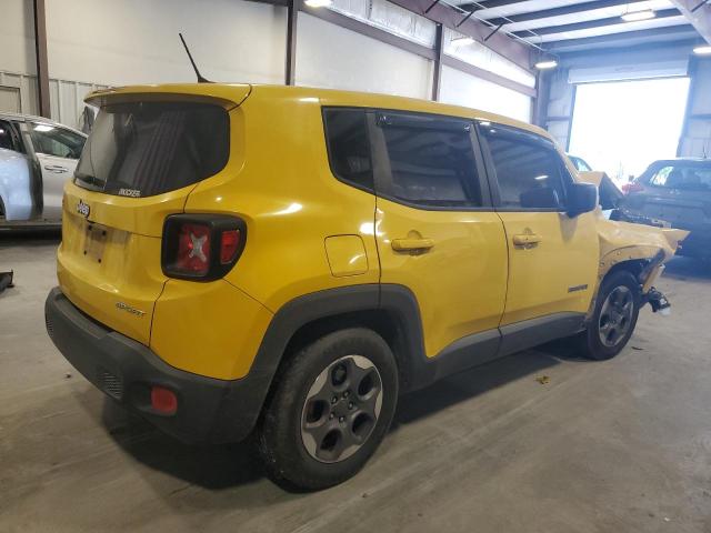  JEEP RENEGADE 2016 Żółty