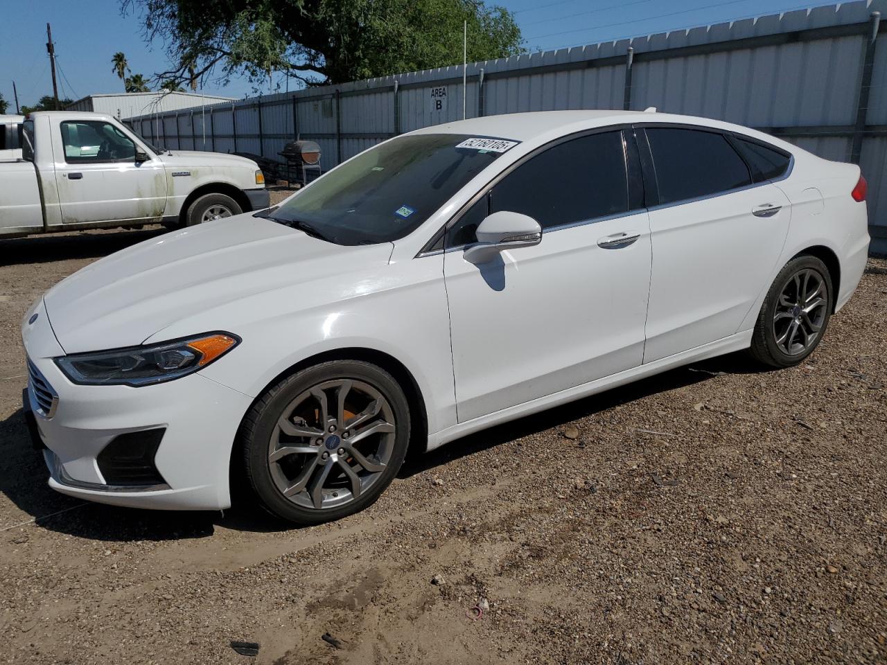 2020 Ford Fusion Sel на продаже в Mercedes, TX - Water/Flood