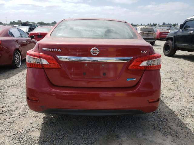 Sedans NISSAN SENTRA 2014 Czerwony