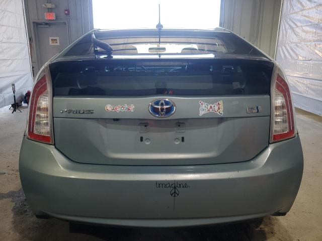  TOYOTA PRIUS 2012 Бирюзовый
