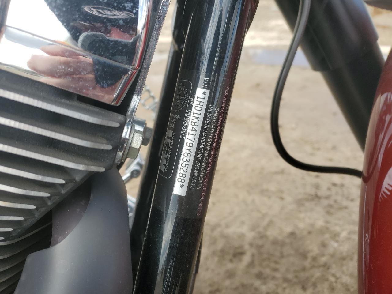 2009 Harley-Davidson Flhx VIN: 1HD1KB4179Y635288 Lot: 51812275