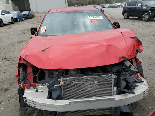 Sedans HONDA CIVIC 2017 Czerwony