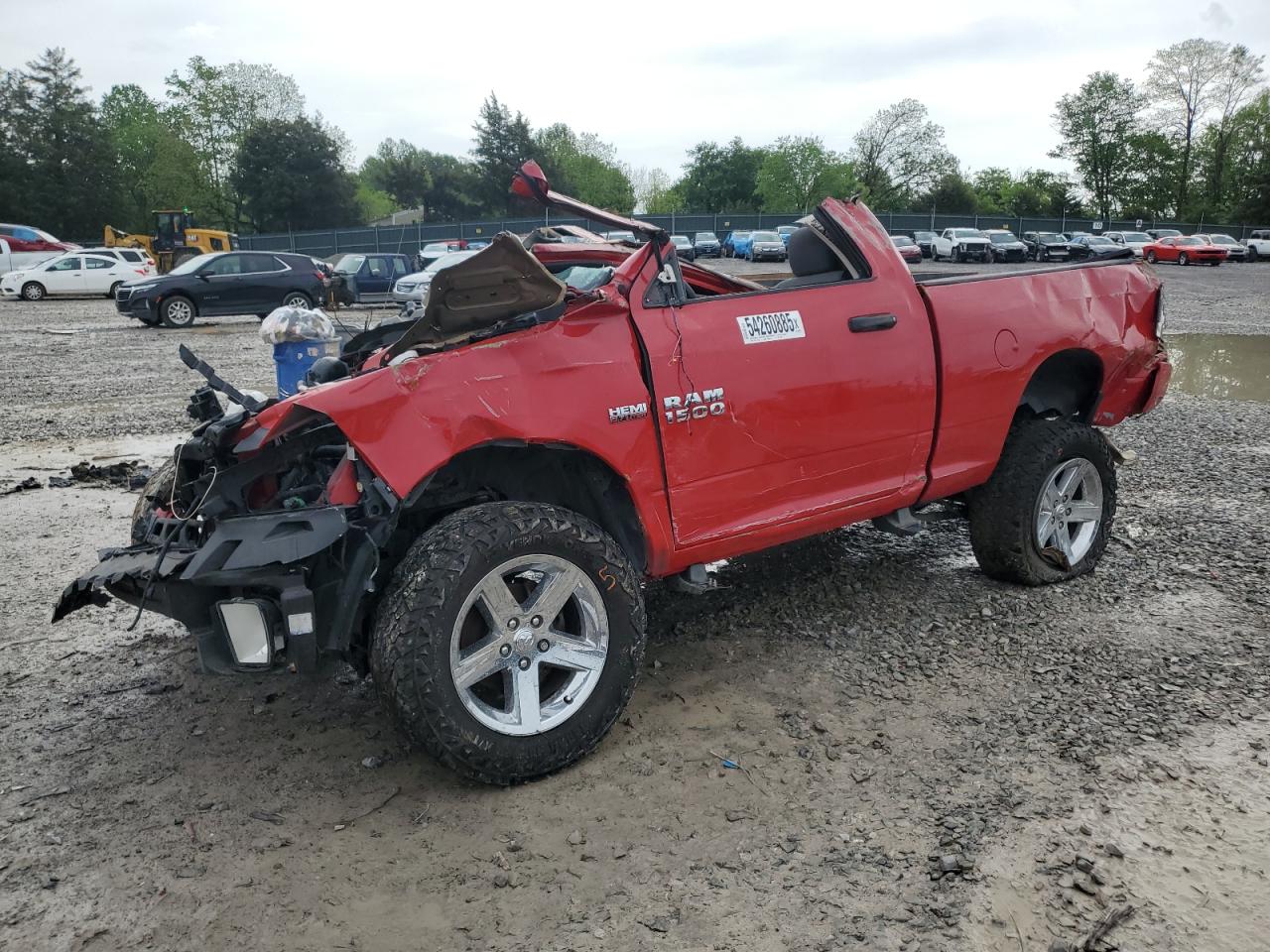 2014 Ram 1500 St na sprzedaż w Madisonville, TN - Rollover