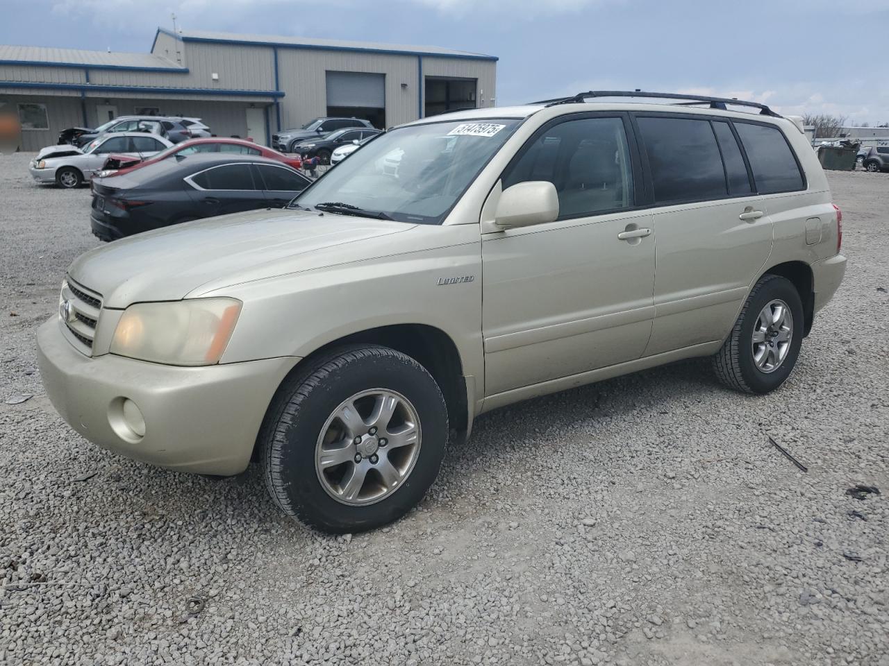 2003 Toyota Highlander Limited for Sale in Earlington, KY - Hail