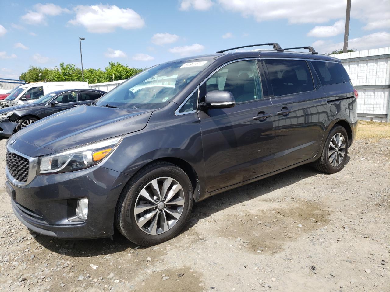 2016 Kia Sedona Ex للبيع في Sacramento، CA - Minor Dent/Scratches