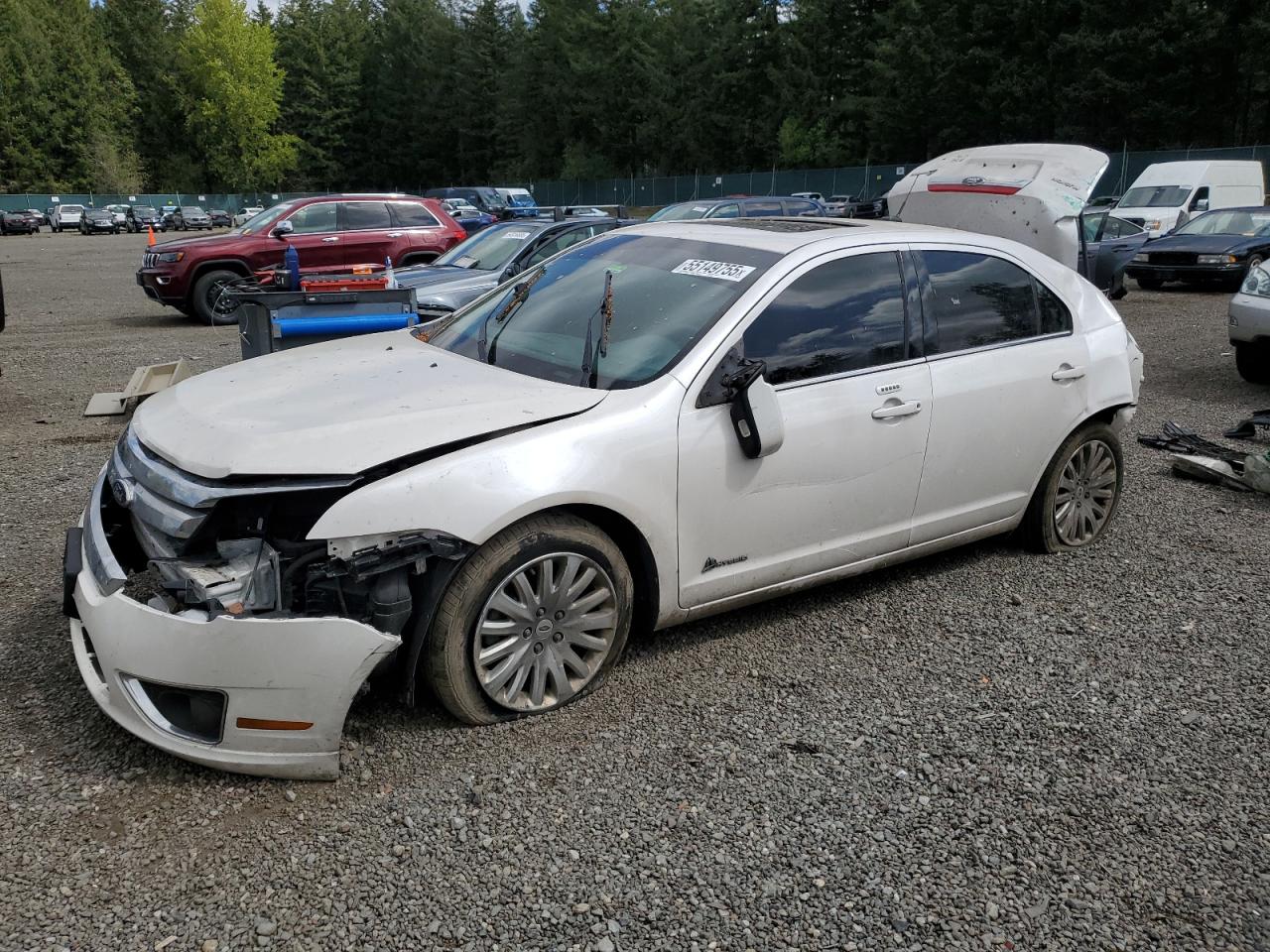 2010 Ford Fusion Hybrid zu verkaufen in Graham, WA - Rear End