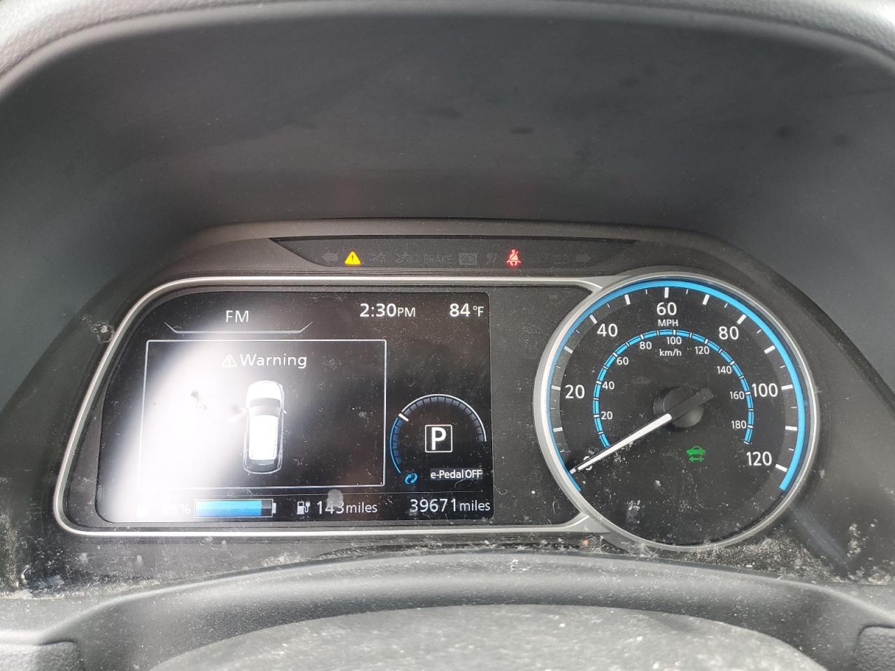 2020 Nissan Leaf Sv VIN: 1N4AZ1CP8LC310110 Lot: 54970945