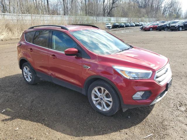  FORD ESCAPE 2018 Czerwony
