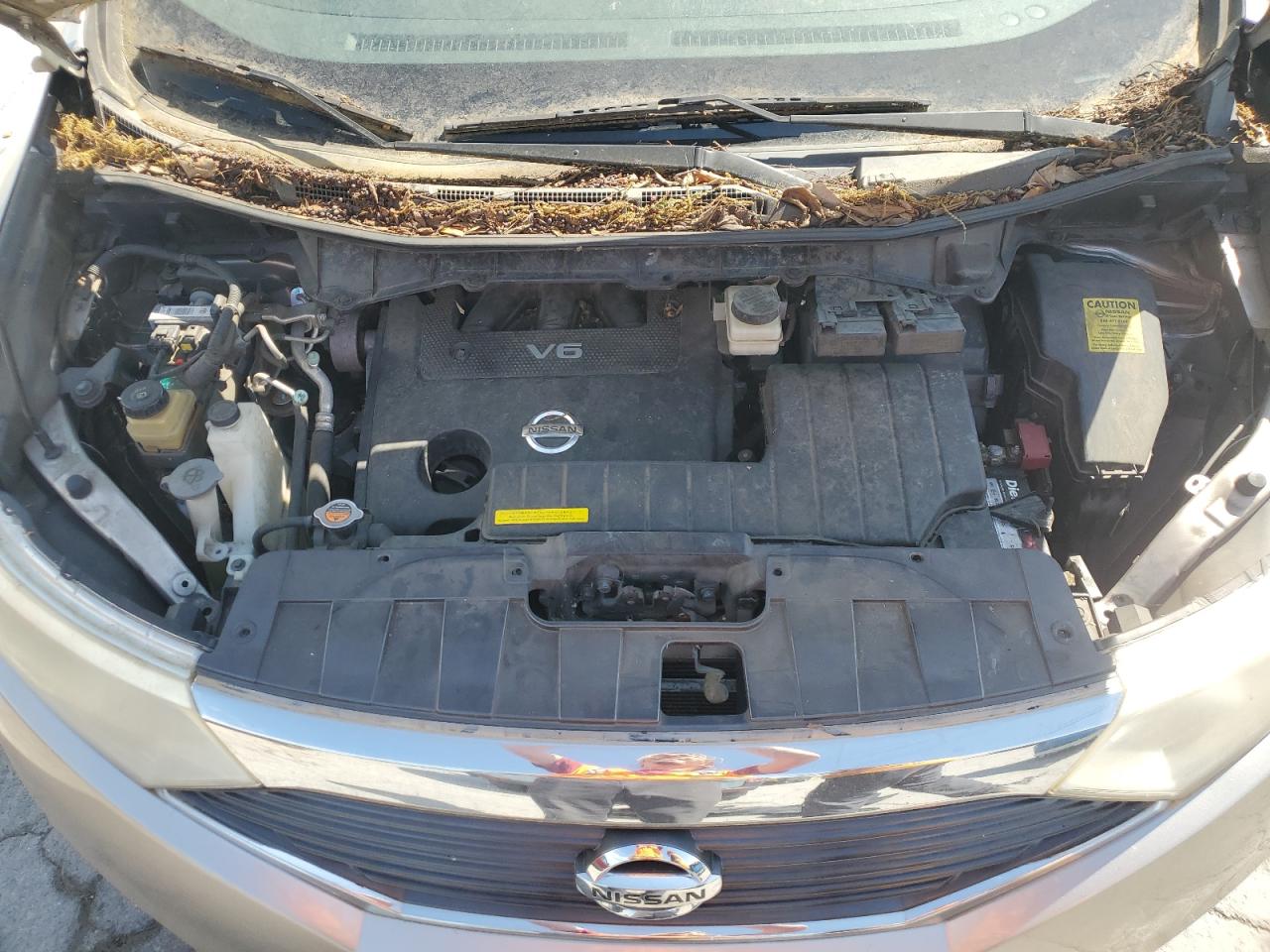 2012 Nissan Quest S VIN: JN8AE2KP5C9038453 Lot: 53884165