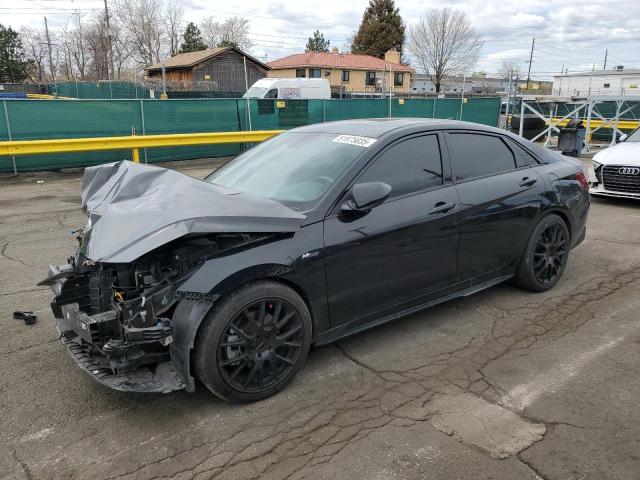  HYUNDAI ELANTRA 2023 Черный