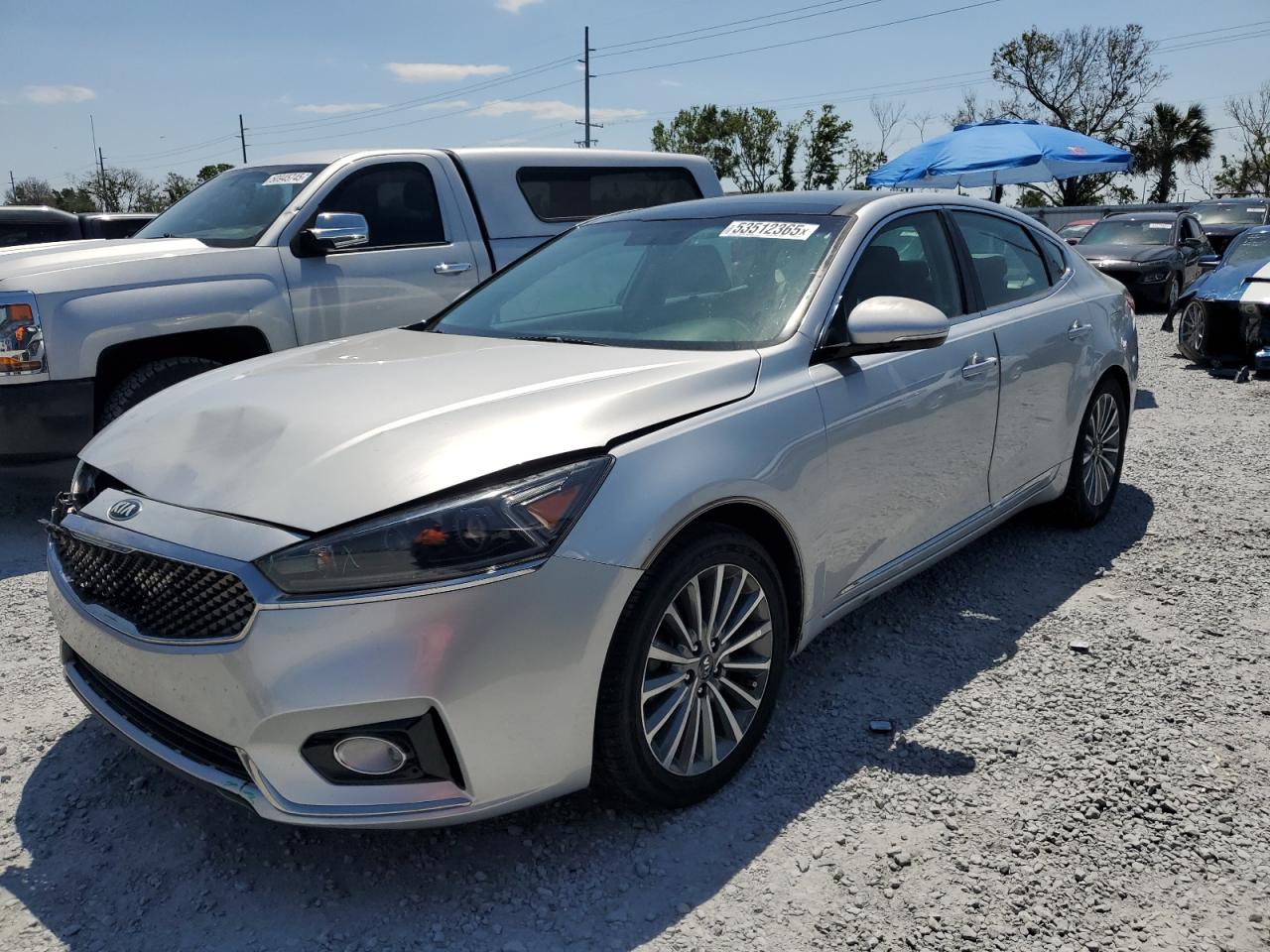2017 Kia Cadenza Premium na sprzedaż w Riverview, FL - Front End