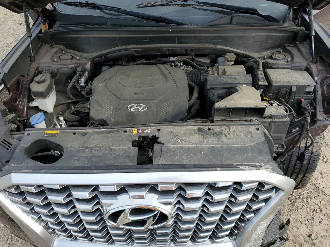 2020 Hyundai Palisade Sel VIN: KM8R34HE9LU110642 Lot: 52636265