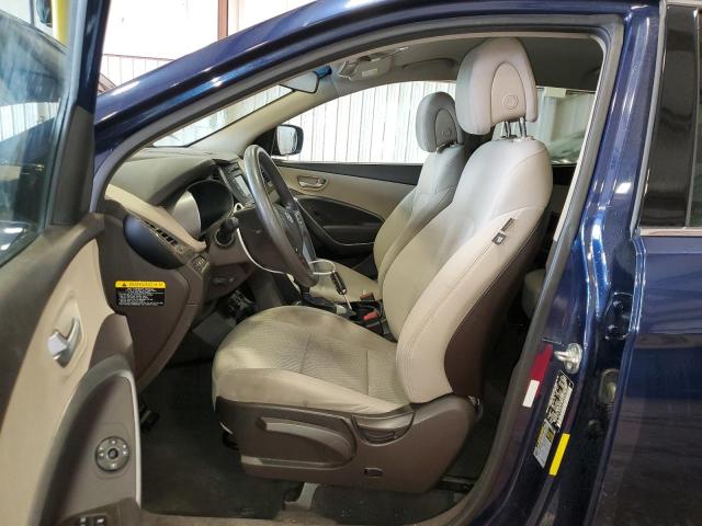  HYUNDAI SANTA FE 2018 Granatowy