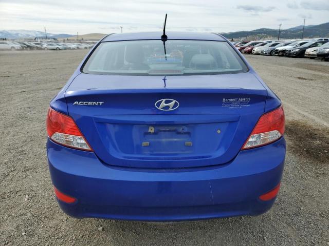 Sedans HYUNDAI ACCENT 2013 Granatowy