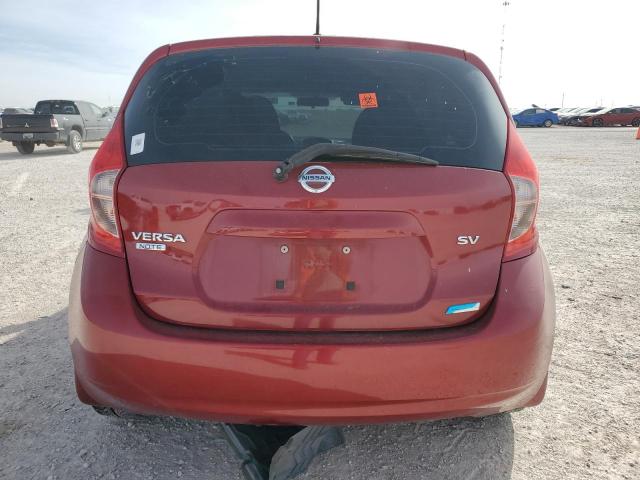 NISSAN VERSA 2015 Czerwony