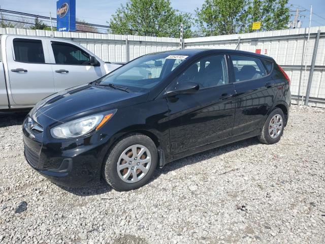  HYUNDAI ACCENT 2012 Черный