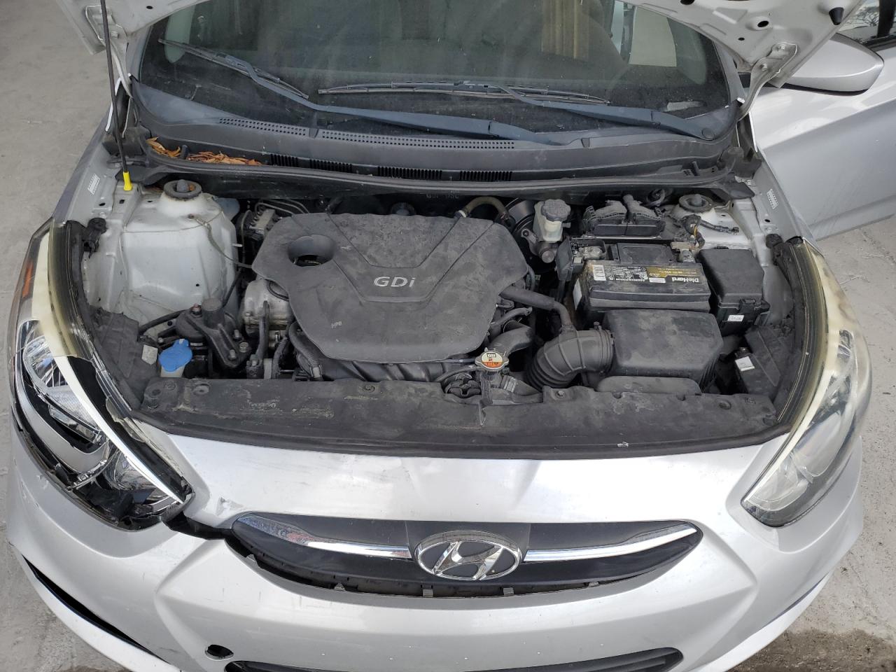2015 Hyundai Accent Gs VIN: KMHCT5AE3FU217566 Lot: 55283015