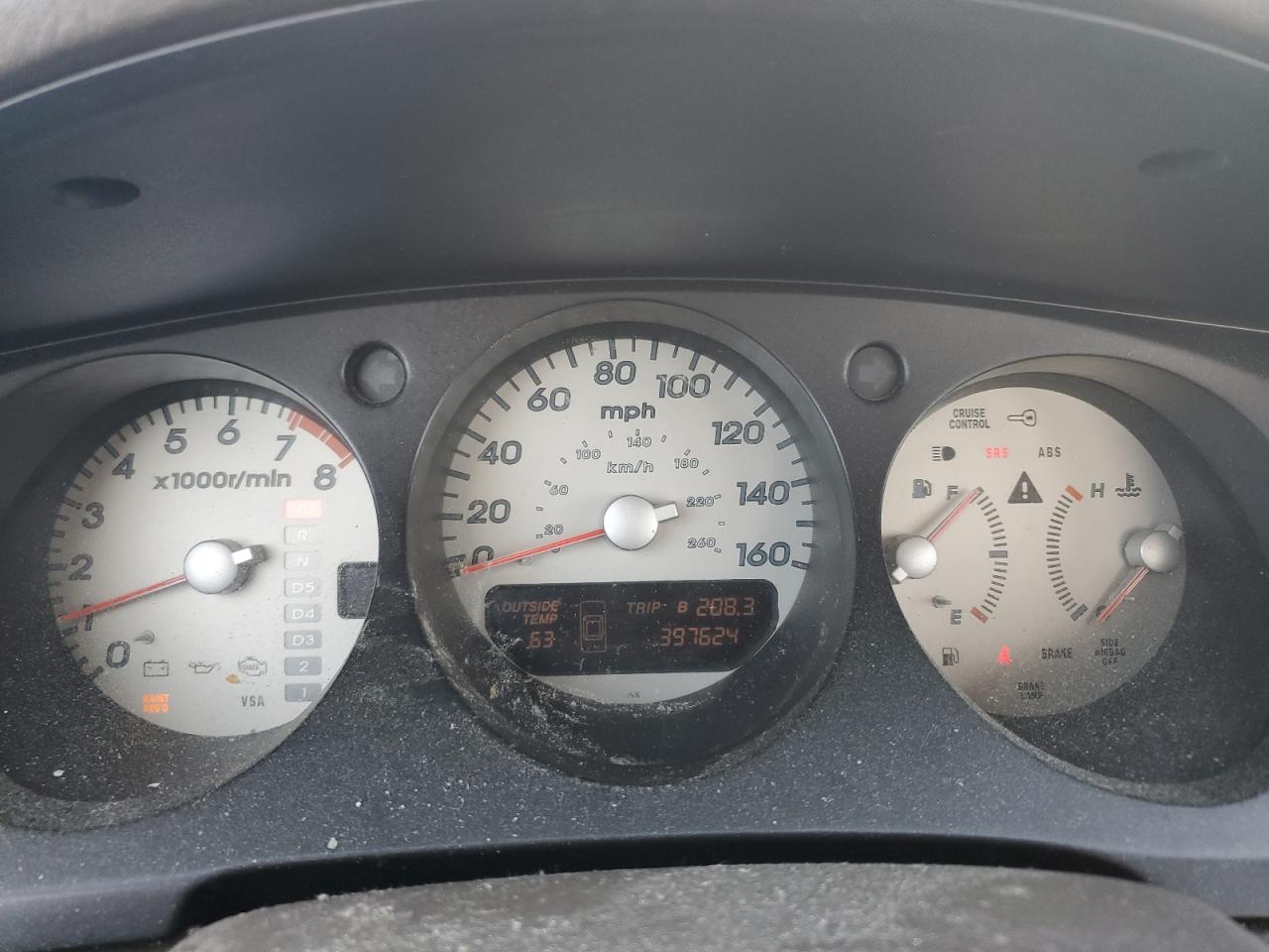 2002 Acura 3.2Tl Type-S VIN: 19UUA56812A038263 Lot: 53457325