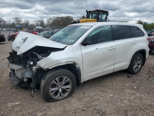 Parquets TOYOTA HIGHLANDER 2014 Biały