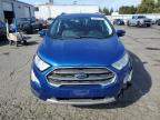 2019 Ford Ecosport Titanium იყიდება Vallejo-ში, CA - Front End