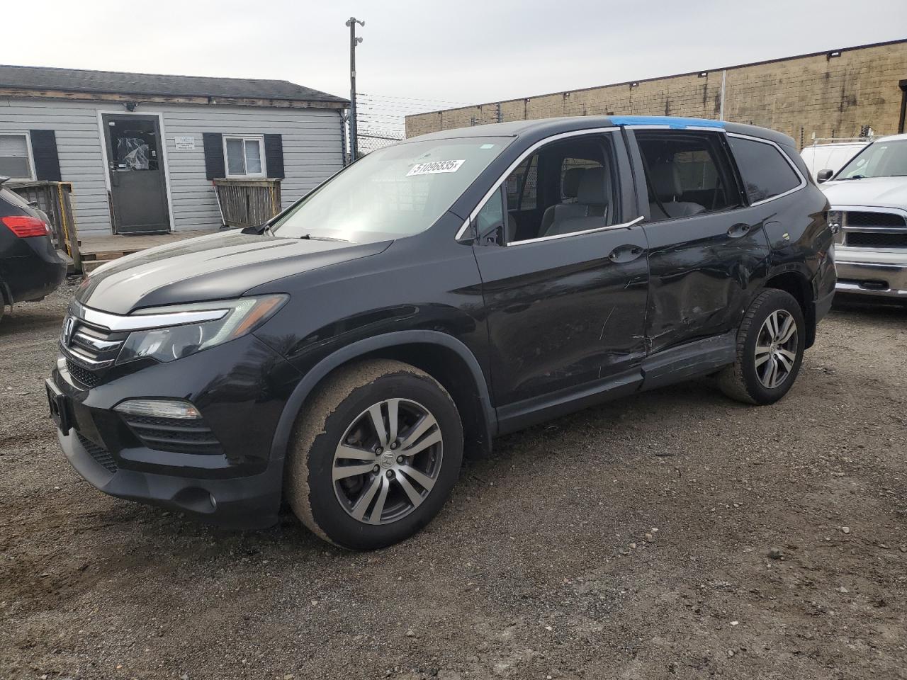 2017 Honda Pilot Exl for Sale in Baltimore, MD - Side