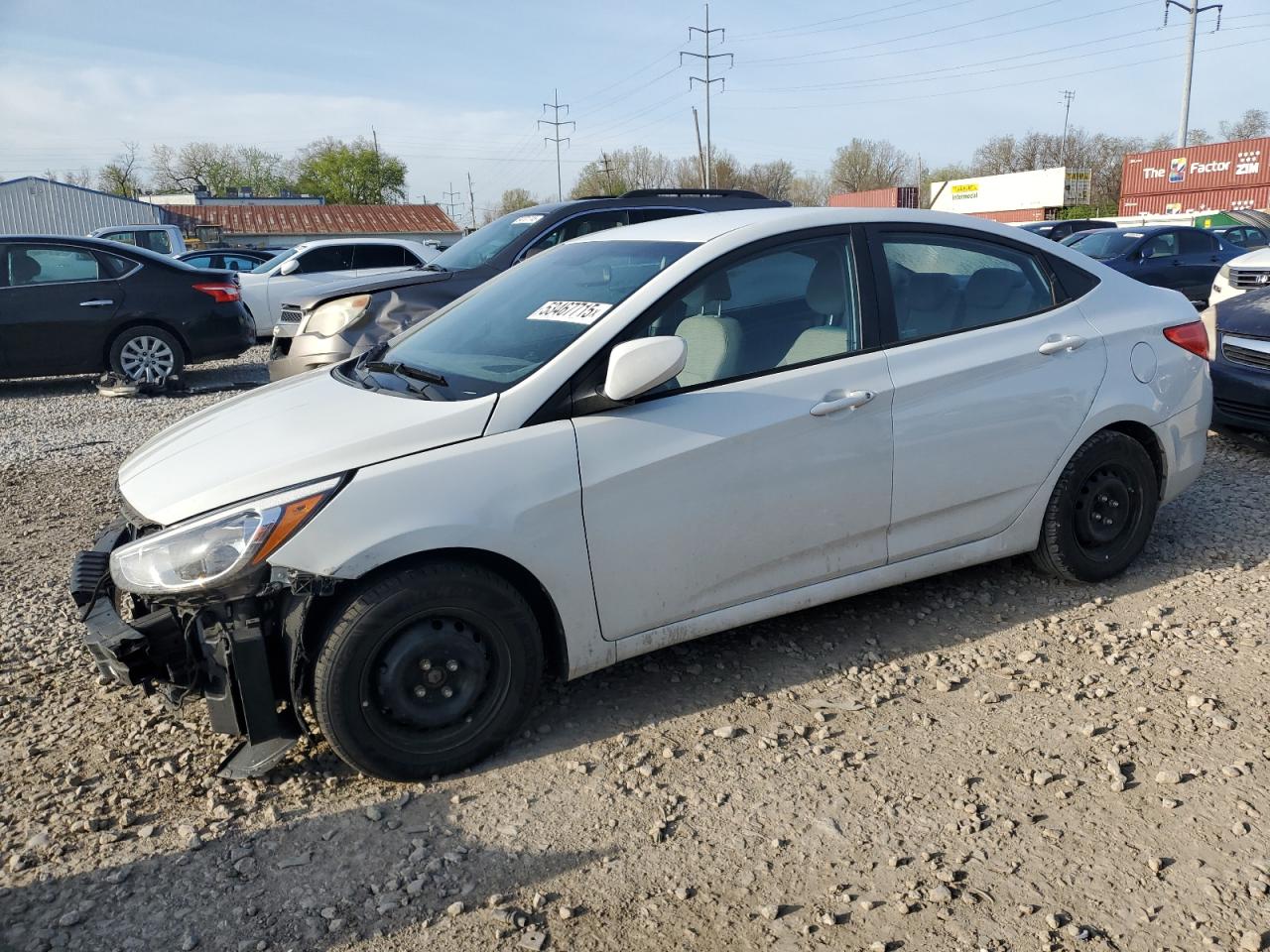 2017 Hyundai Accent Se en Venta en Columbus, OH - Front End